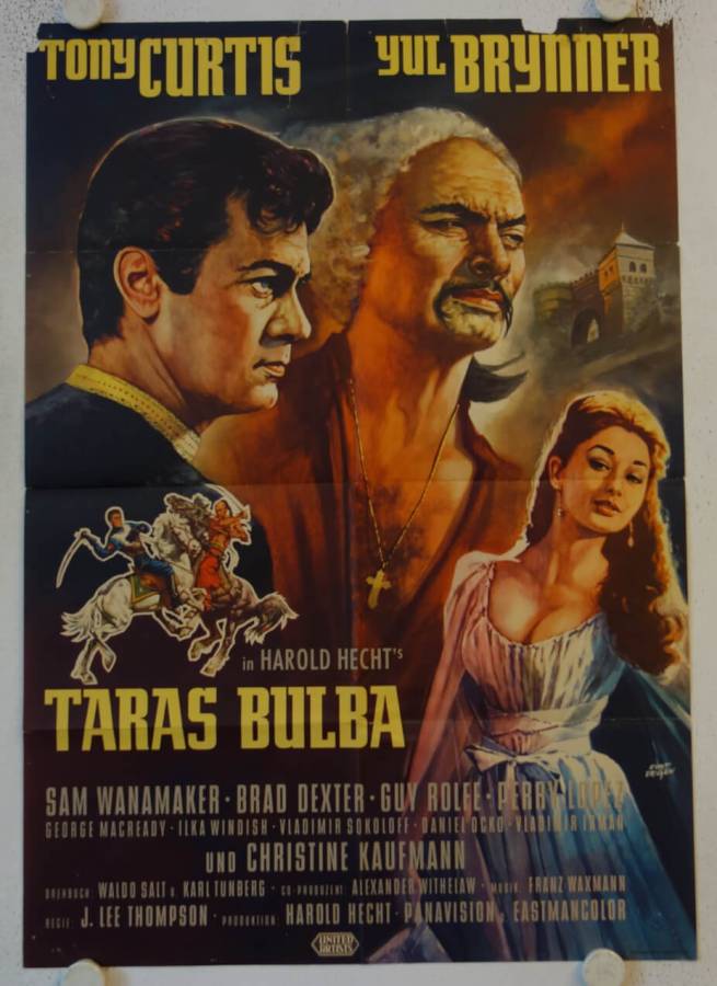 Taras Bulba original release german movie poster